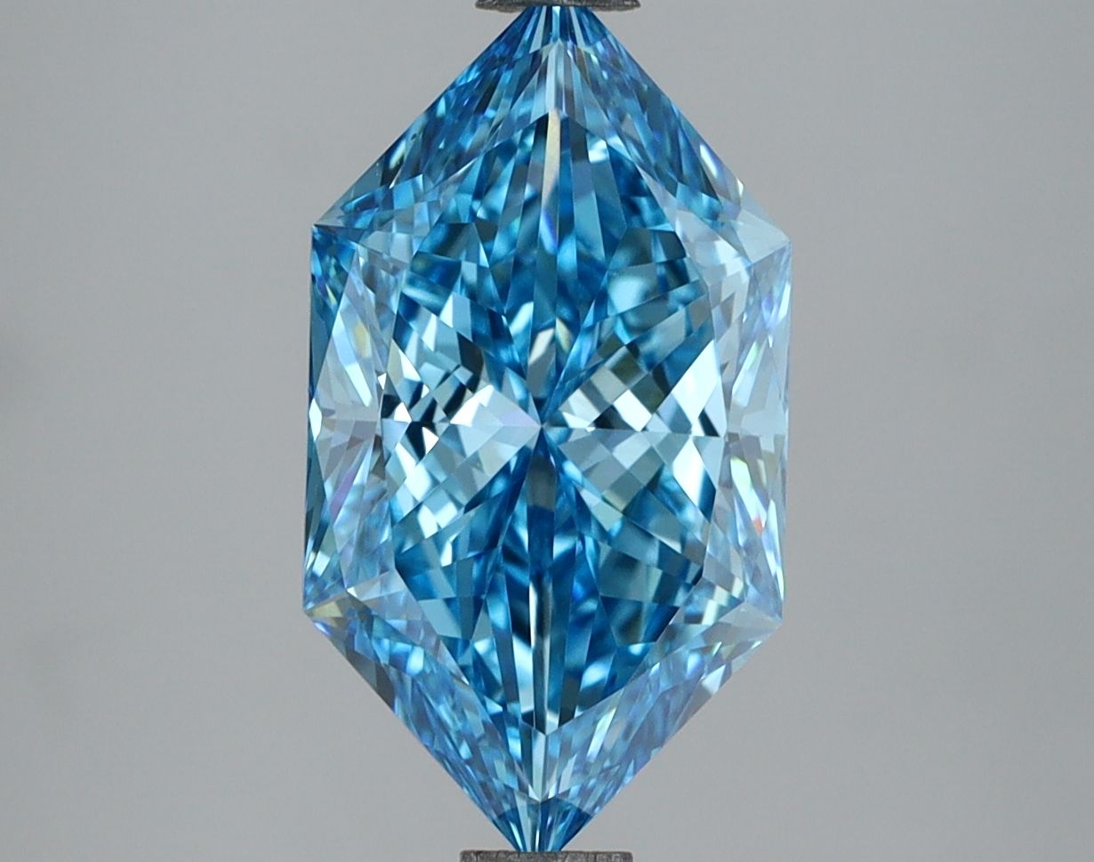 3.04 ct lab-grown Hexagonal Diamond