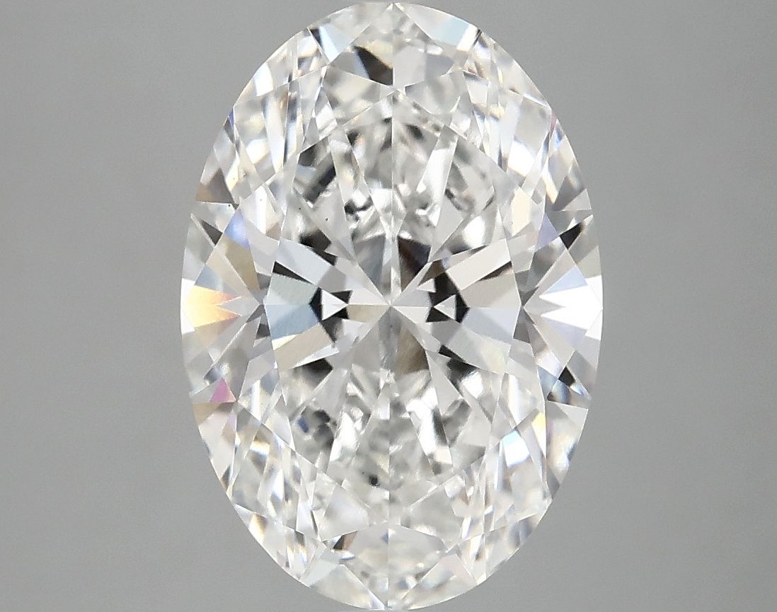 4.02 ct. oval Lab Grown Diamond front image