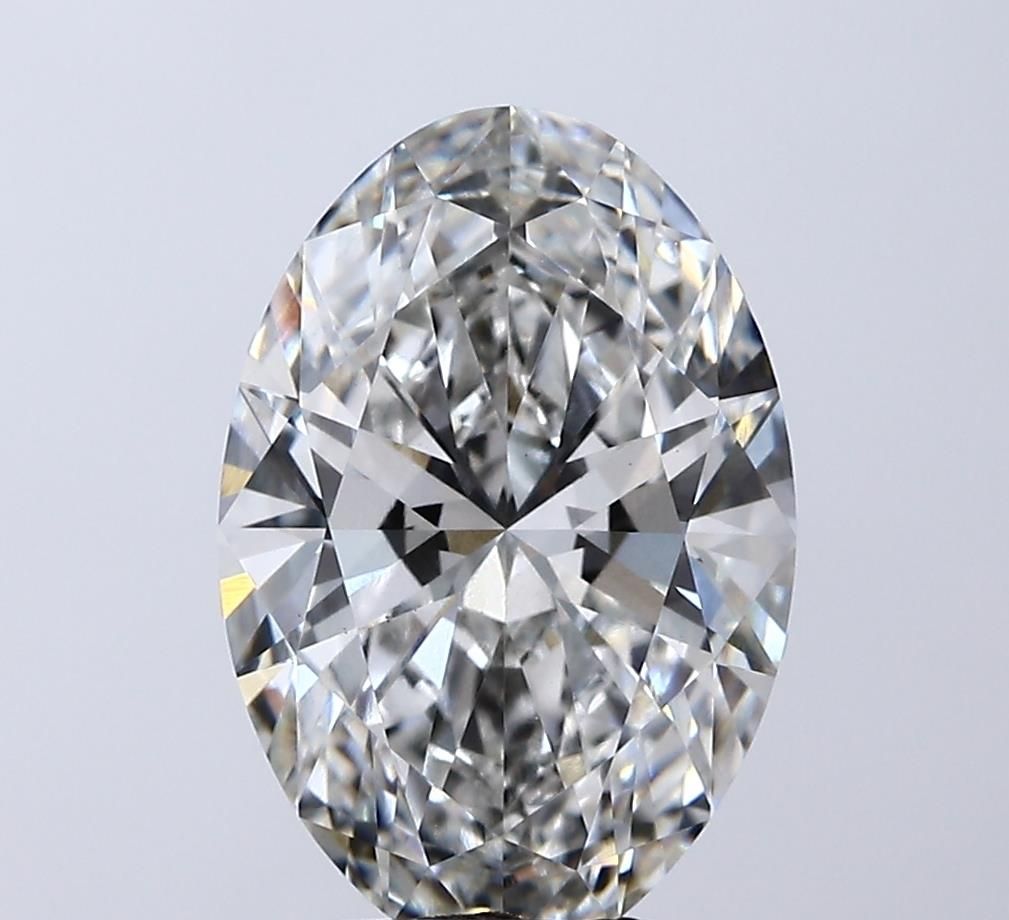 3.55 ct. oval Lab Grown Diamond front image
