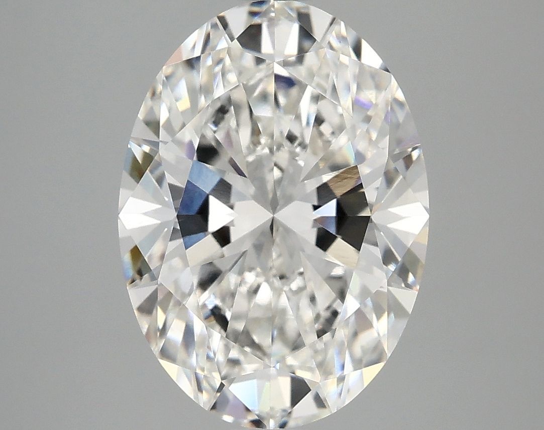4.07 ct. oval Lab Grown Diamond front image