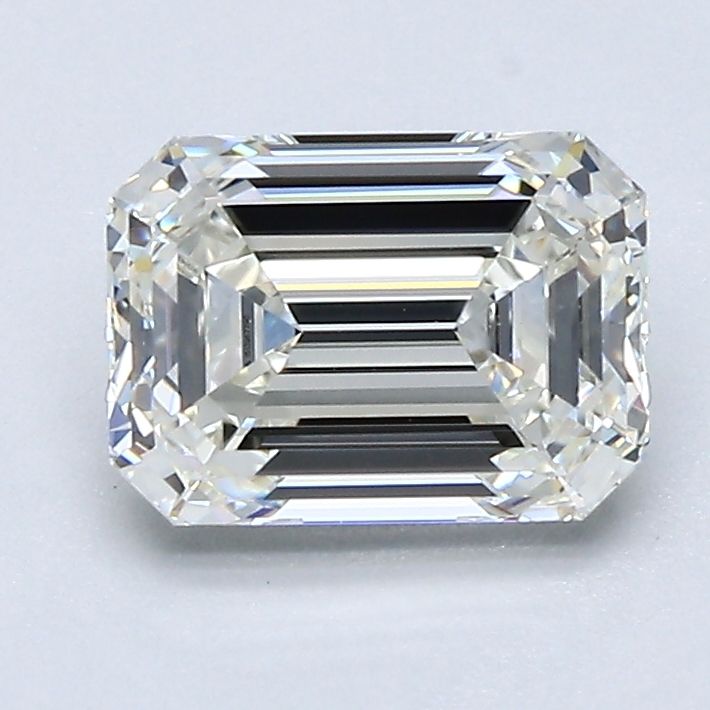 1.52 Carat Emerald Diamond J VVS1