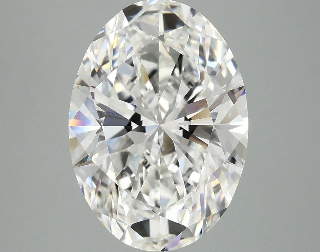 4.08 ct. oval Lab Grown Diamond front image