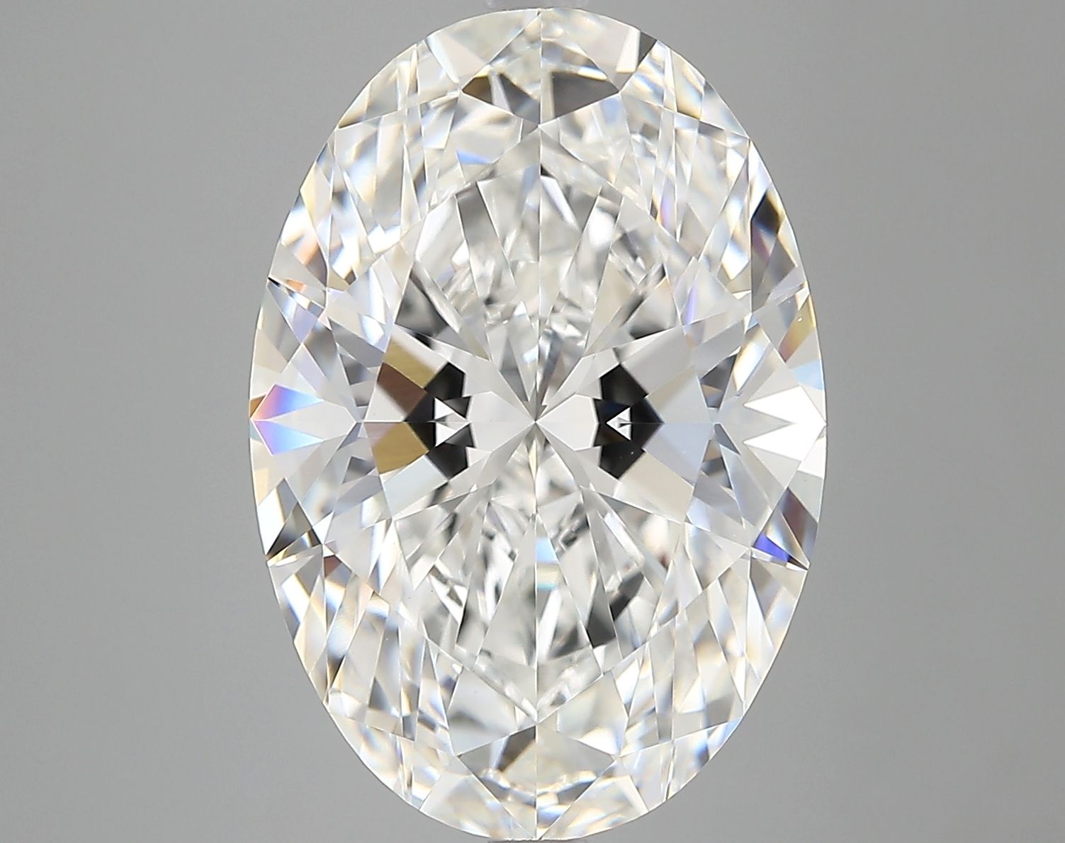 7.10 ct. oval Lab Grown Diamond front image