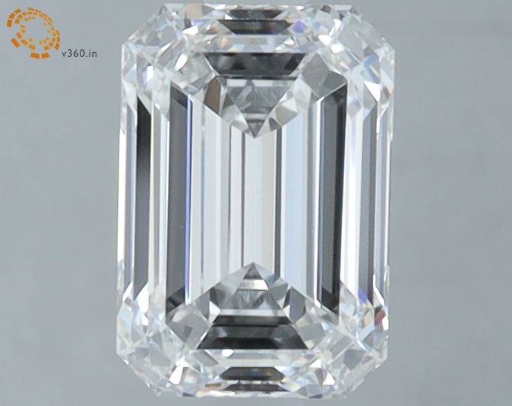1.58 ct. emerald Lab Grown Diamond front image