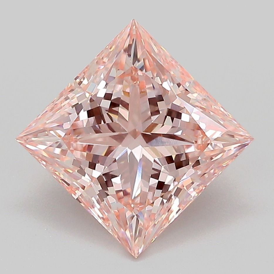 3.04 ct. princess Lab Grown Diamond front image