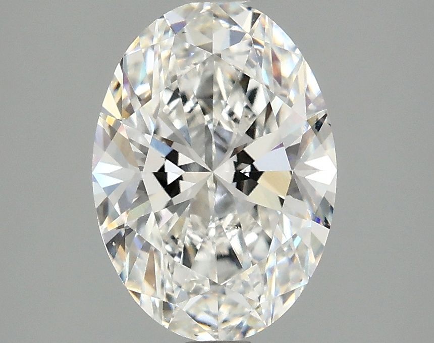 2.10 ct. oval Lab Grown Diamond front image