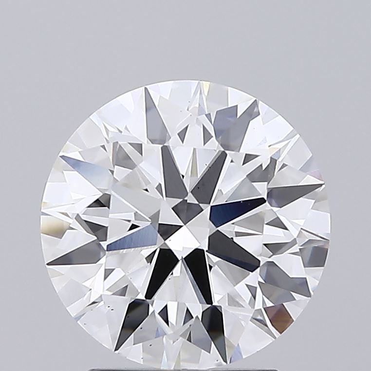 2.66 ct. round Lab Grown Diamond front image