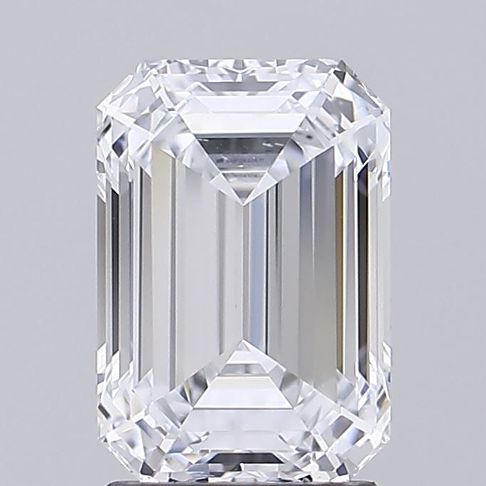 2.54 ct. emerald Lab Grown Diamond front image