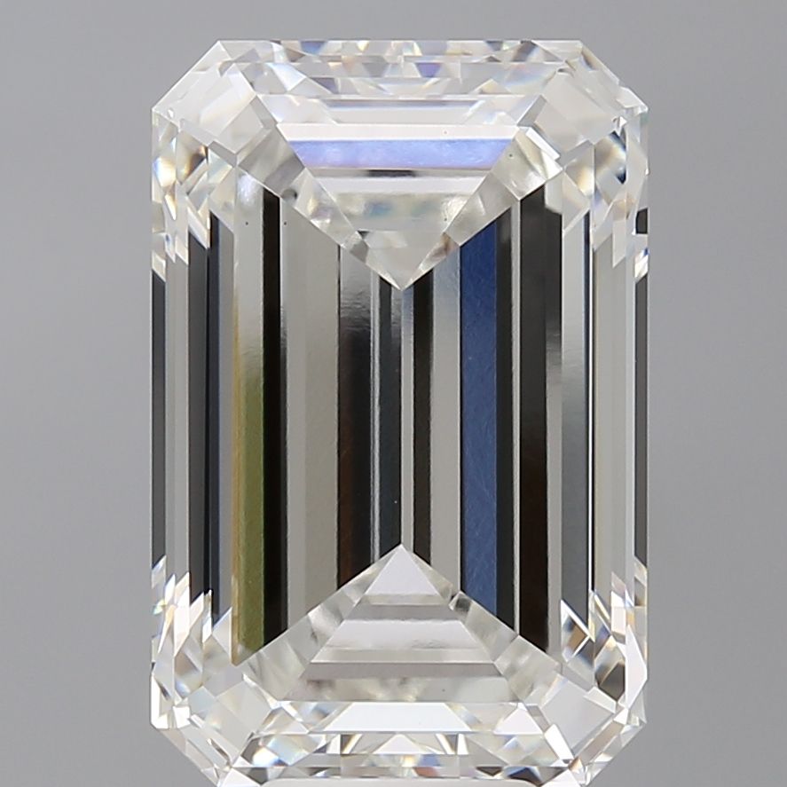 9.52 ct. emerald Lab Grown Diamond front image