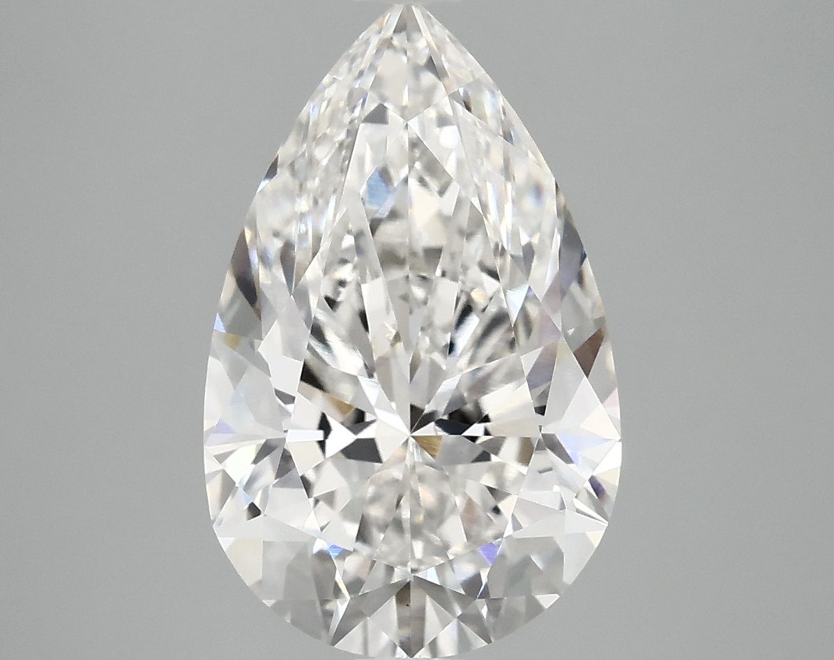 4.10 ct. pear Lab Grown Diamond front image
