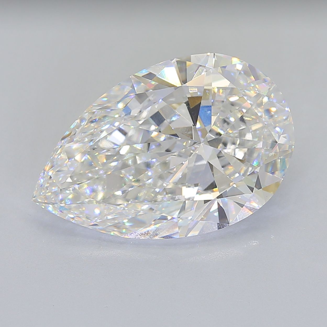 15.56 ct. pear Lab Grown Diamond front image