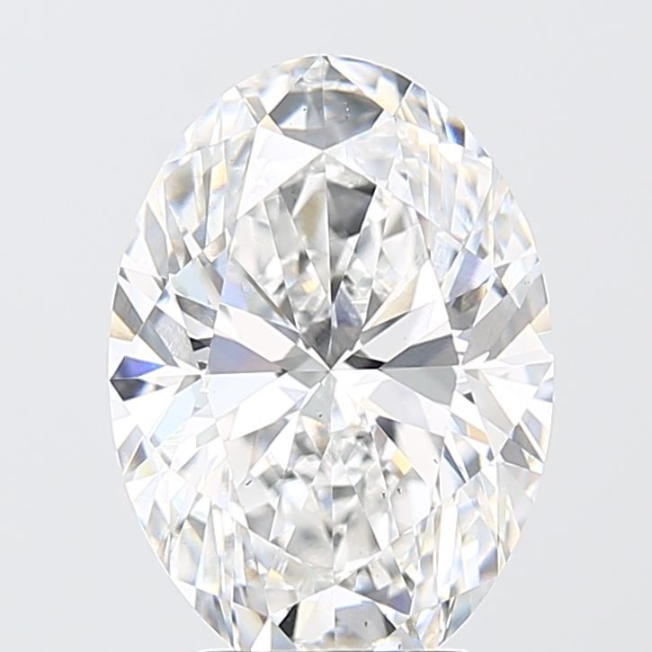 4.08 ct. oval Lab Grown Diamond front image