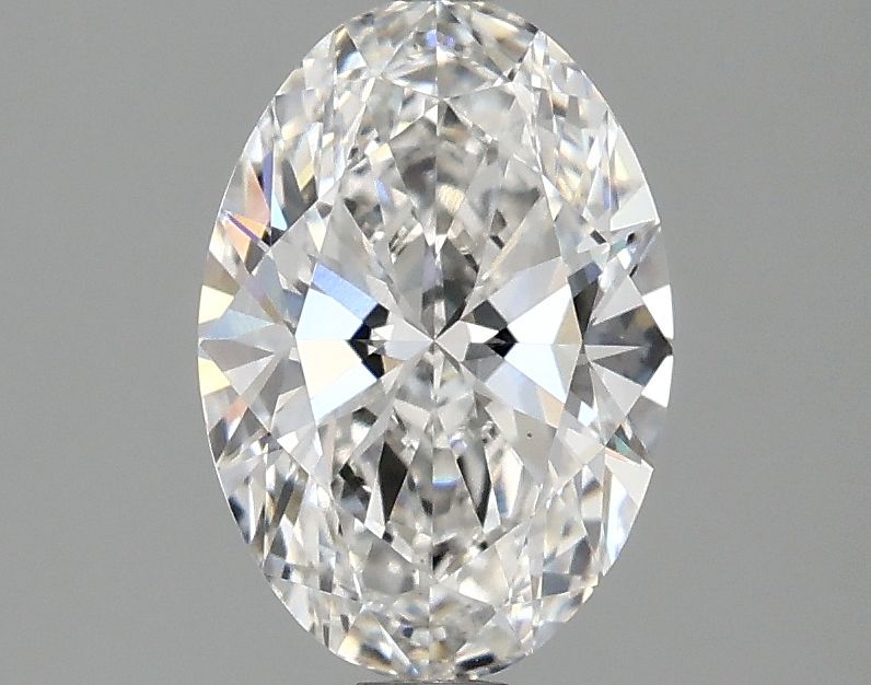 1.44 ct. oval Lab Grown Diamond front image