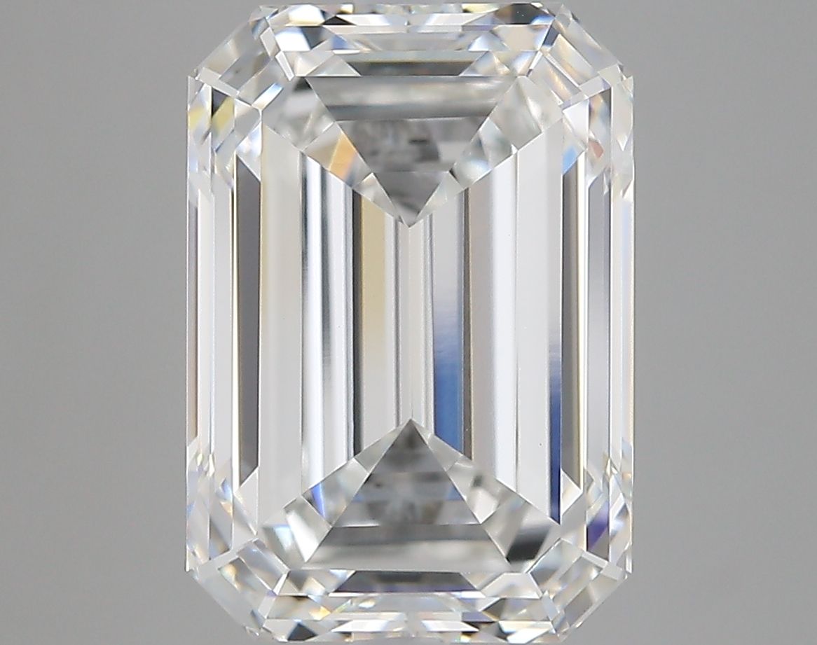 7.09 ct. emerald Lab Grown Diamond front image