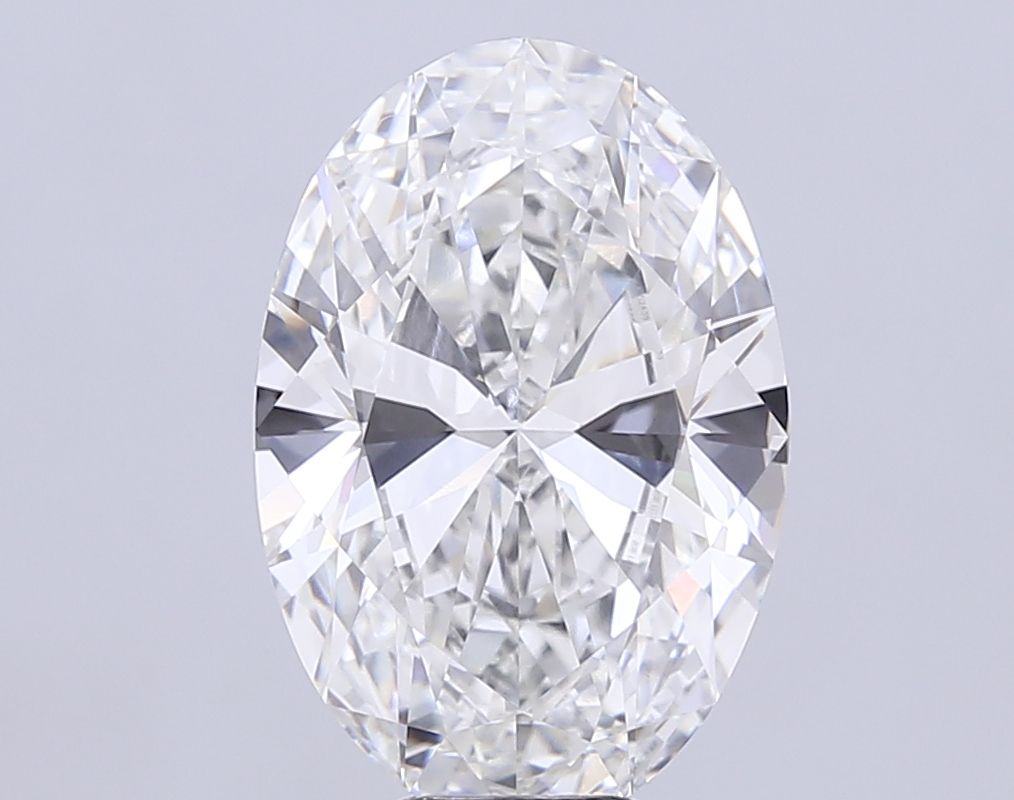 8.05 ct. oval Lab Grown Diamond front image