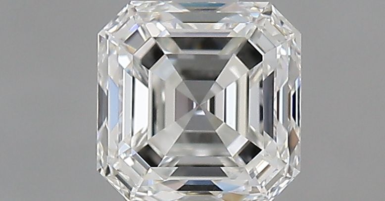 0.9 Carat Square emerald Diamond H VS1