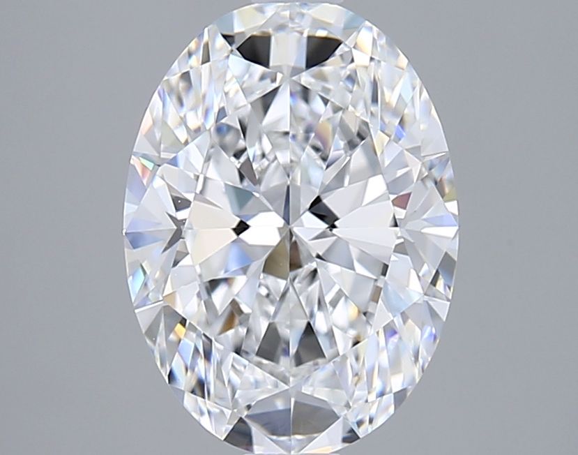 2.01 ct. oval Lab Grown Diamond front image