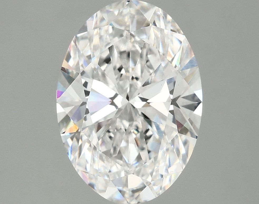 3.02 ct. oval Lab Grown Diamond front image