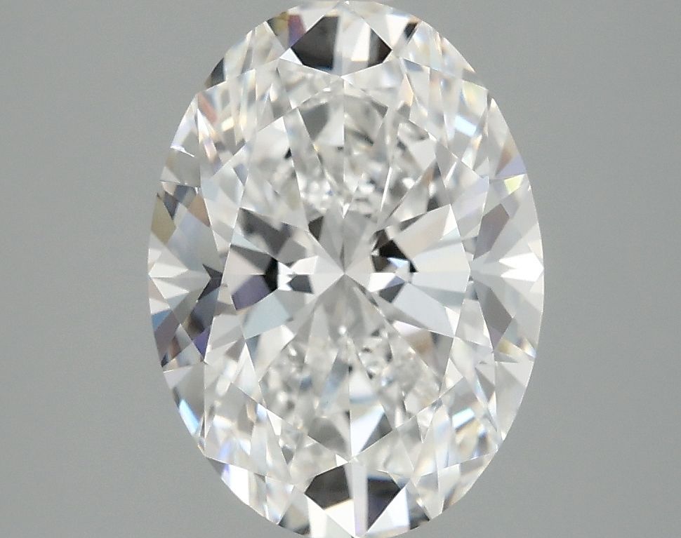 2.82 ct. oval Lab Grown Diamond front image