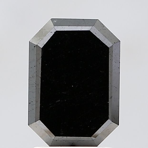 1.94 Carat Emerald Diamond Fancy Black VS1