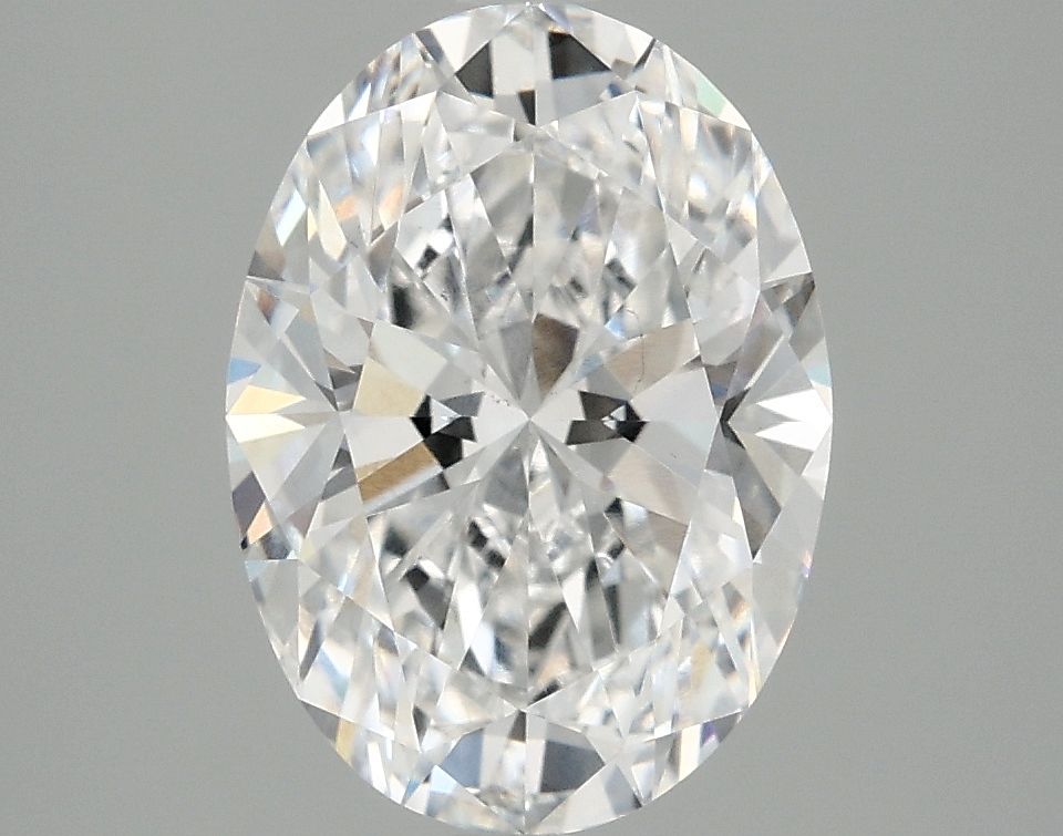 3.01 ct. oval Lab Grown Diamond front image