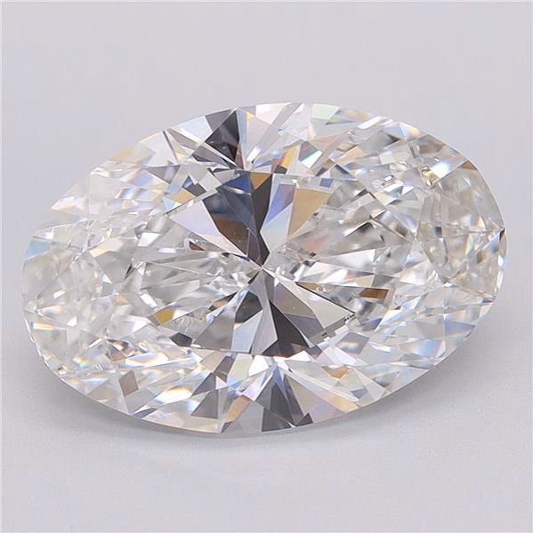 4.00 ct. oval Lab Grown Diamond front image
