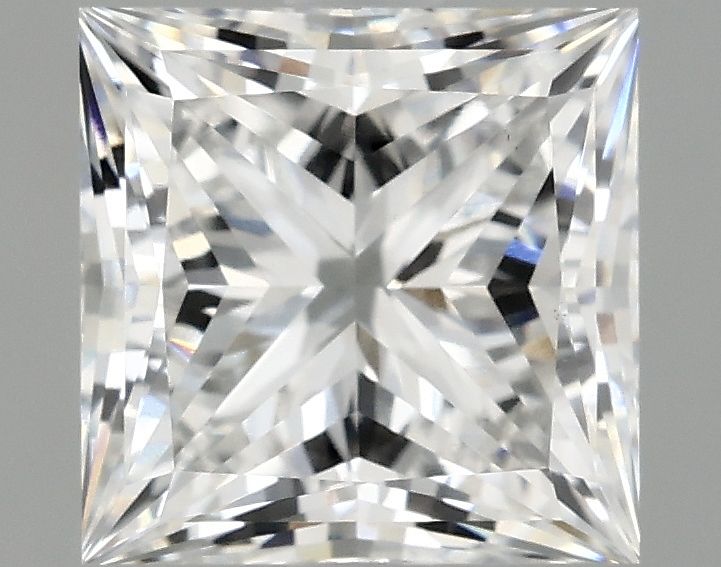 2.10 ct. princess Lab Grown Diamond front image