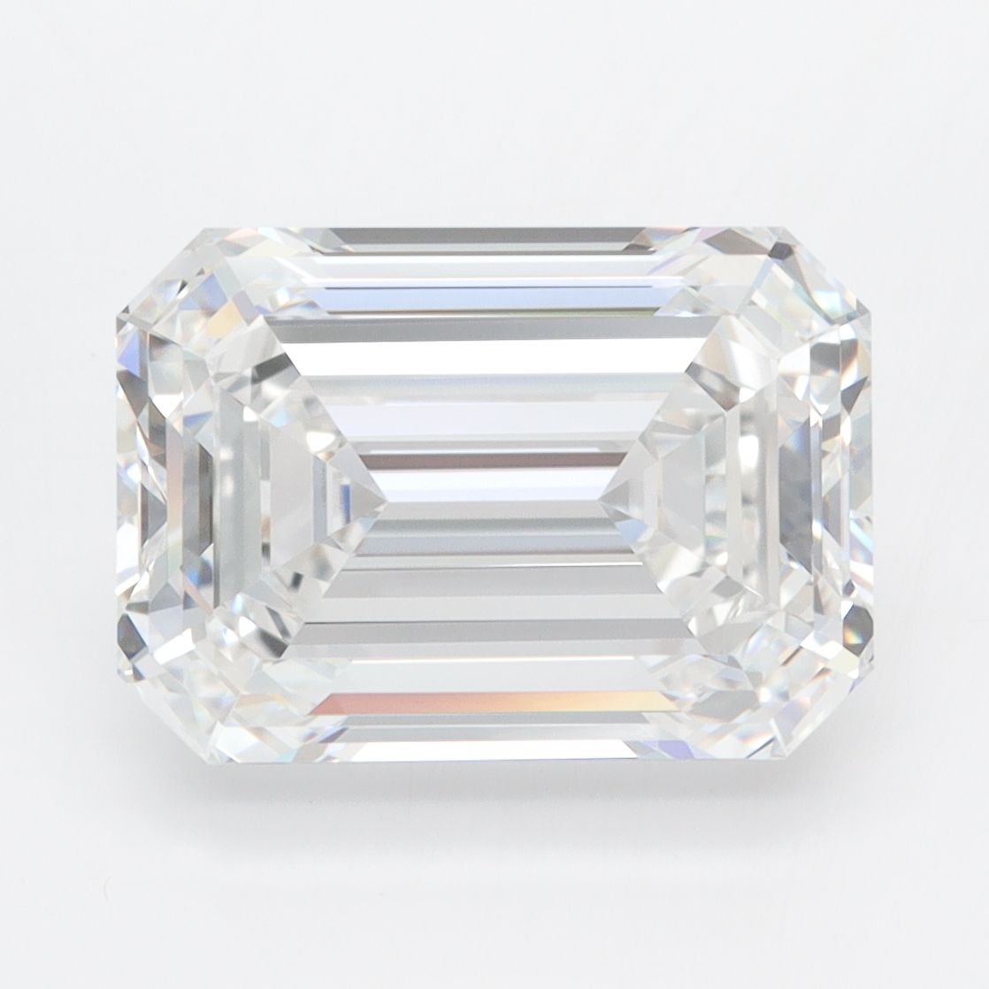 Diament LG szmaragdowy, 5.35 ct, E, IF