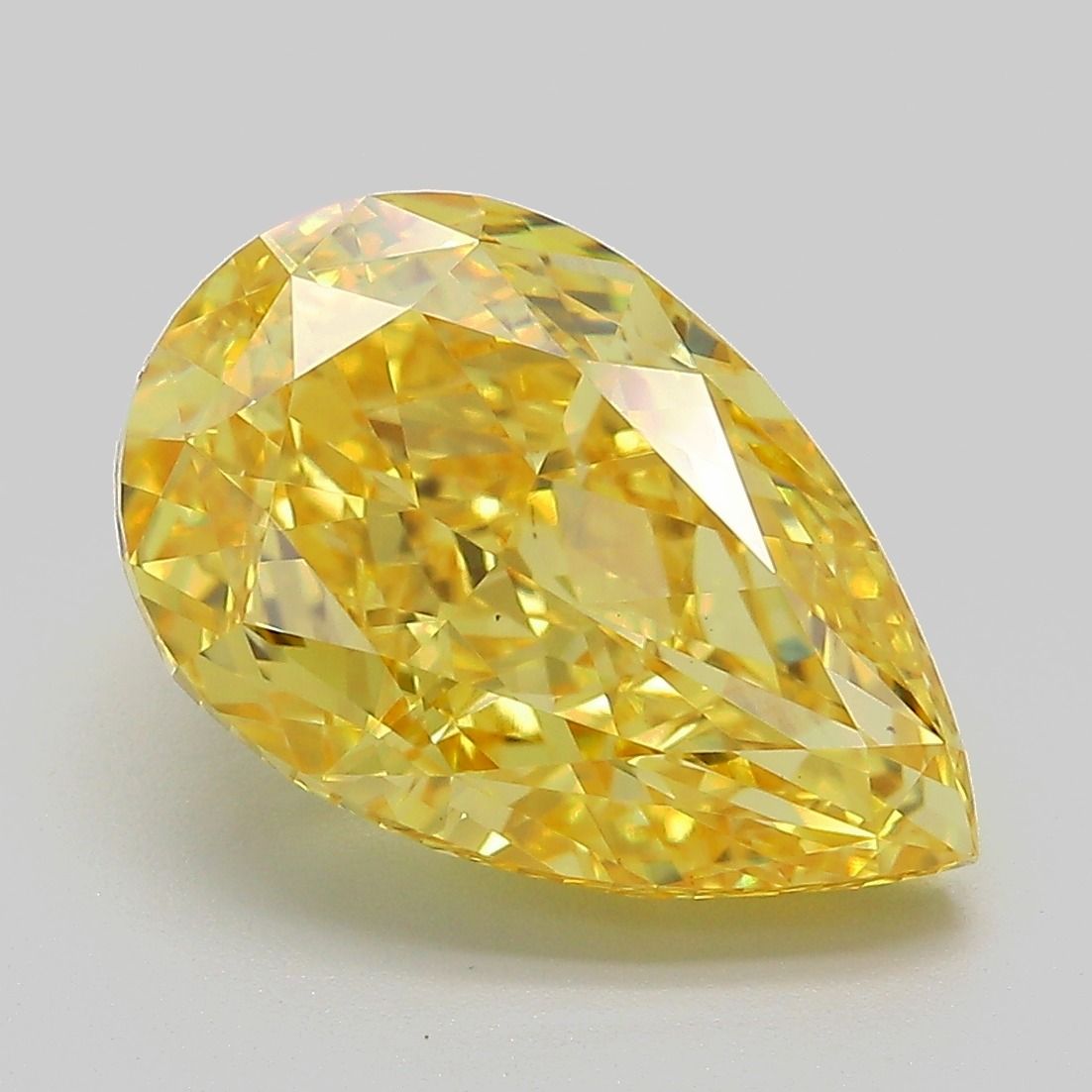 5.38 ct. pear Lab Grown Diamond front image