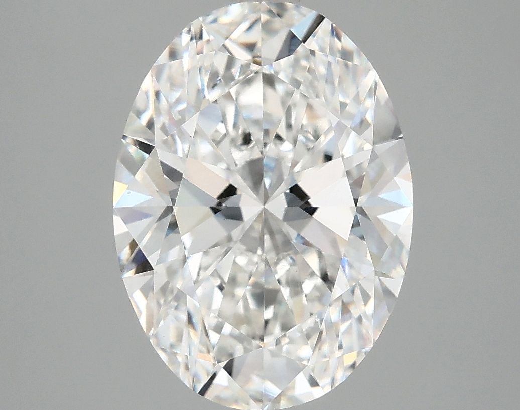3.96 ct. oval Lab Grown Diamond front image