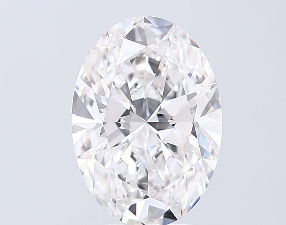3.50 ct. oval Lab Grown Diamond front image