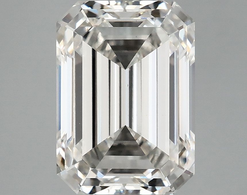 3.77 ct. emerald Lab Grown Diamond front image