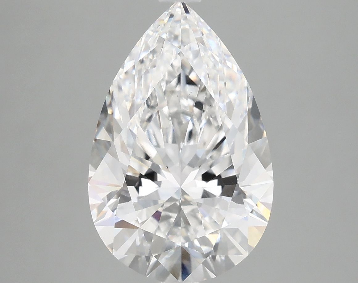 4.10 ct. pear Lab Grown Diamond front image