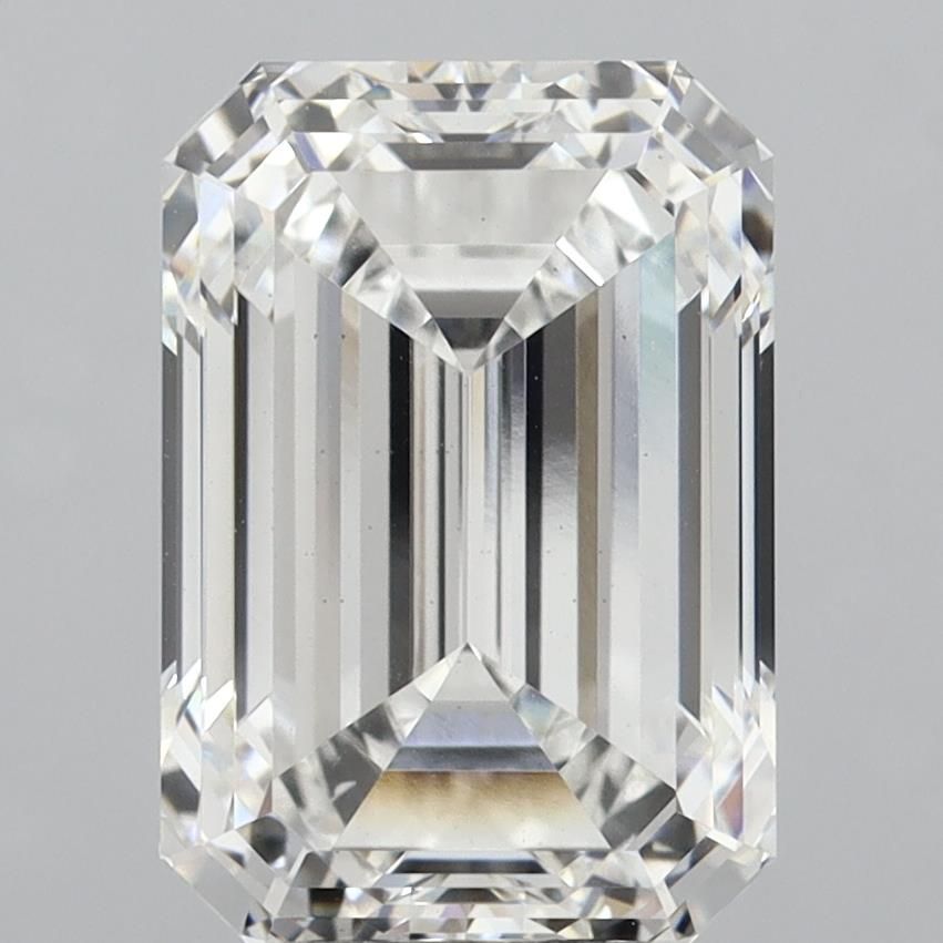 7.01 ct. emerald Lab Grown Diamond front image