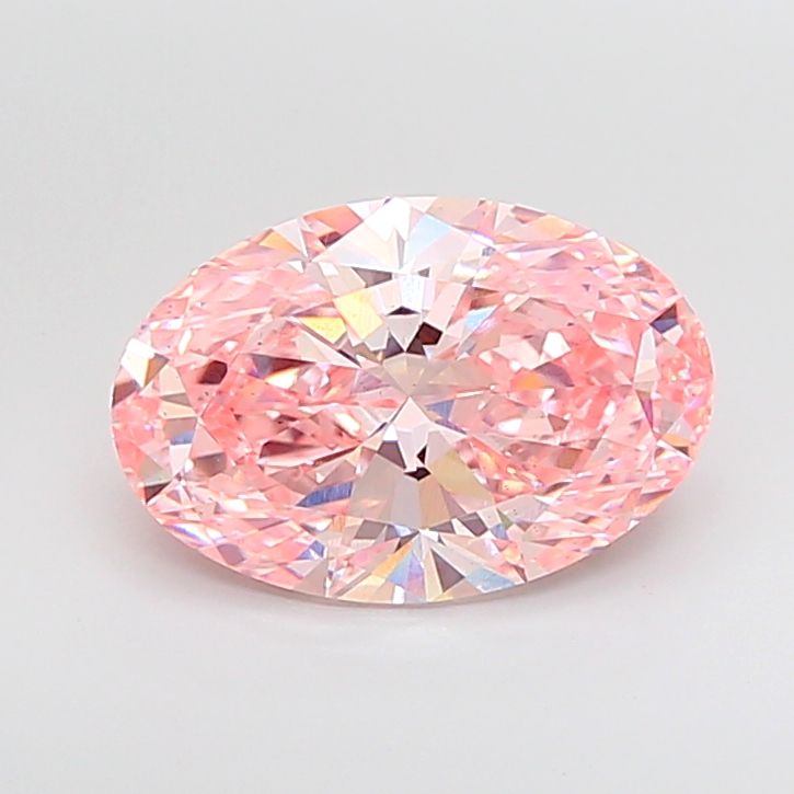 5.01 ct. oval Lab Grown Diamond front image