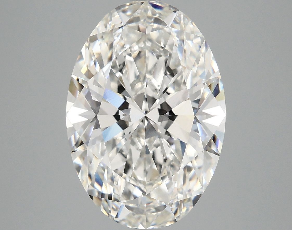 4.10 ct. oval Lab Grown Diamond front image