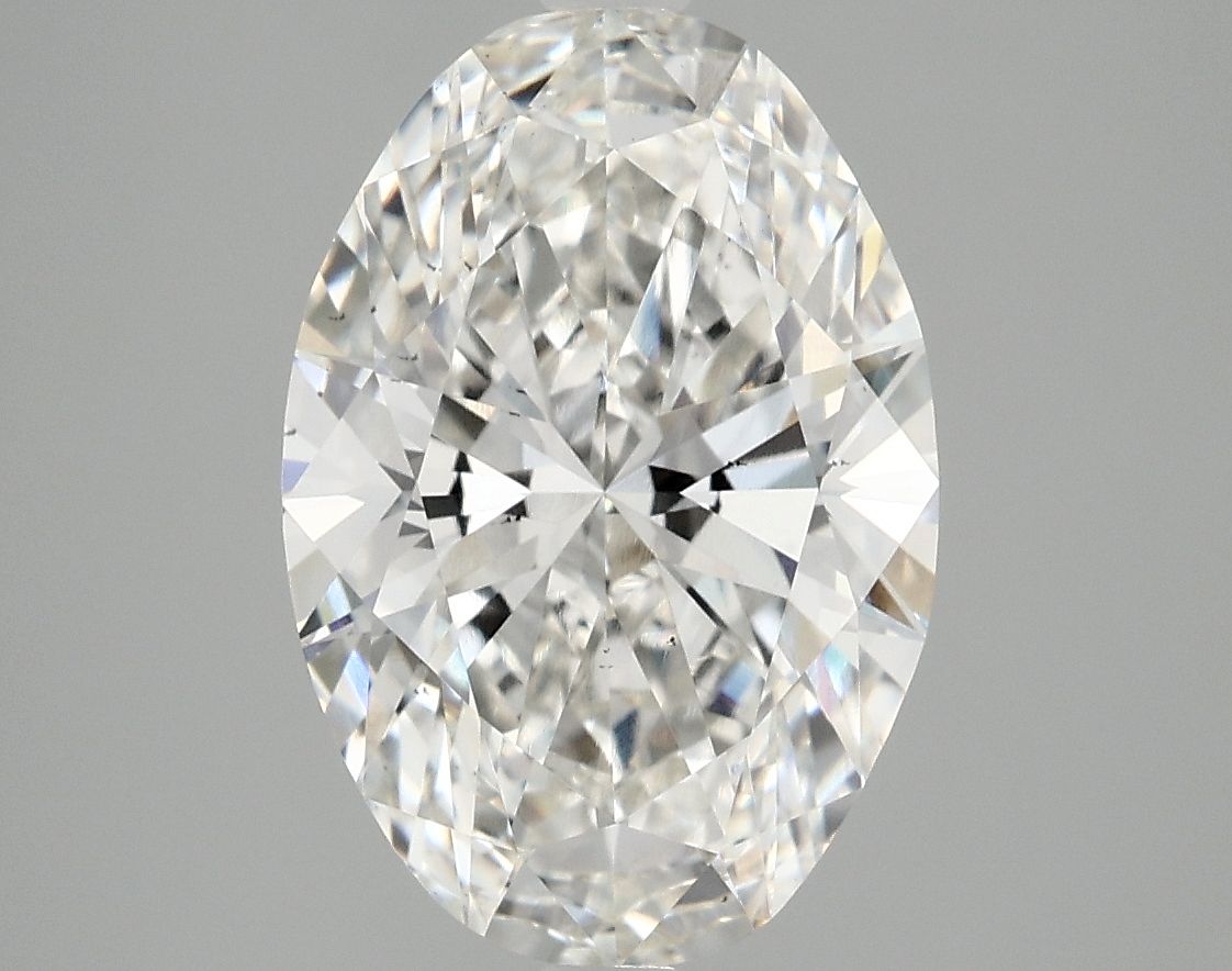 3.86 ct. oval Lab Grown Diamond front image