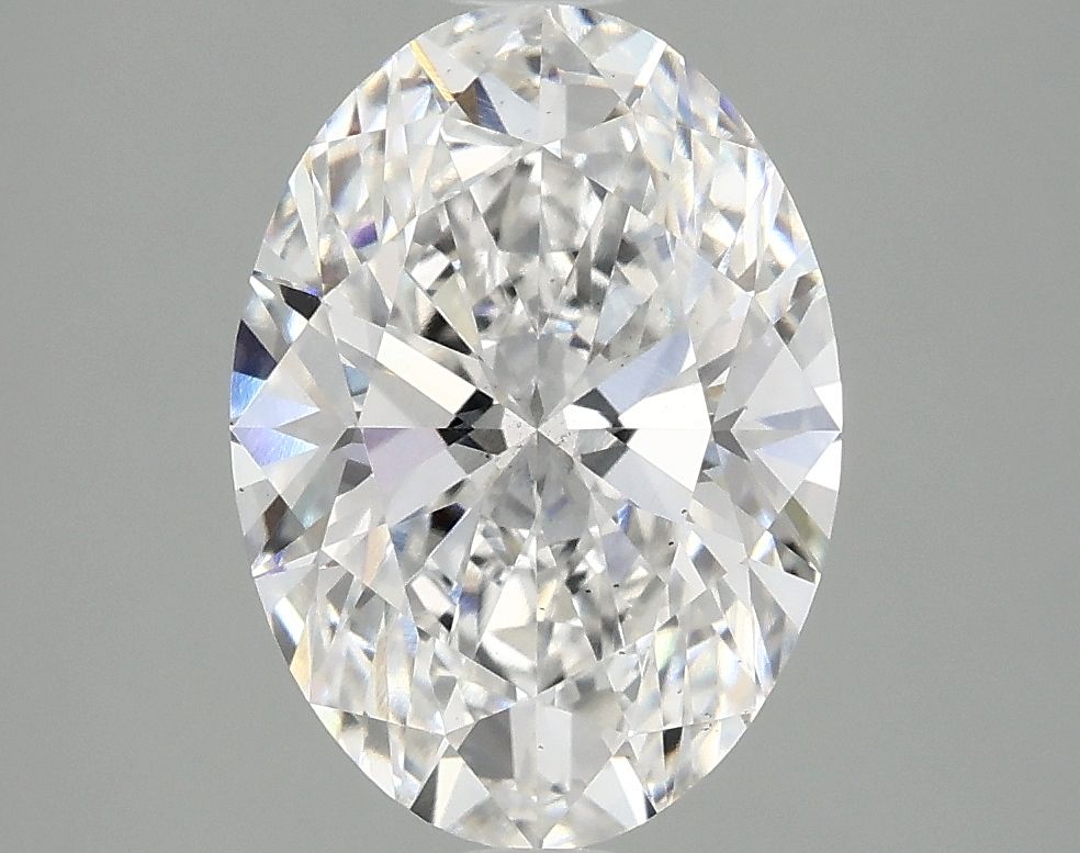 3.02 ct. oval Lab Grown Diamond front image