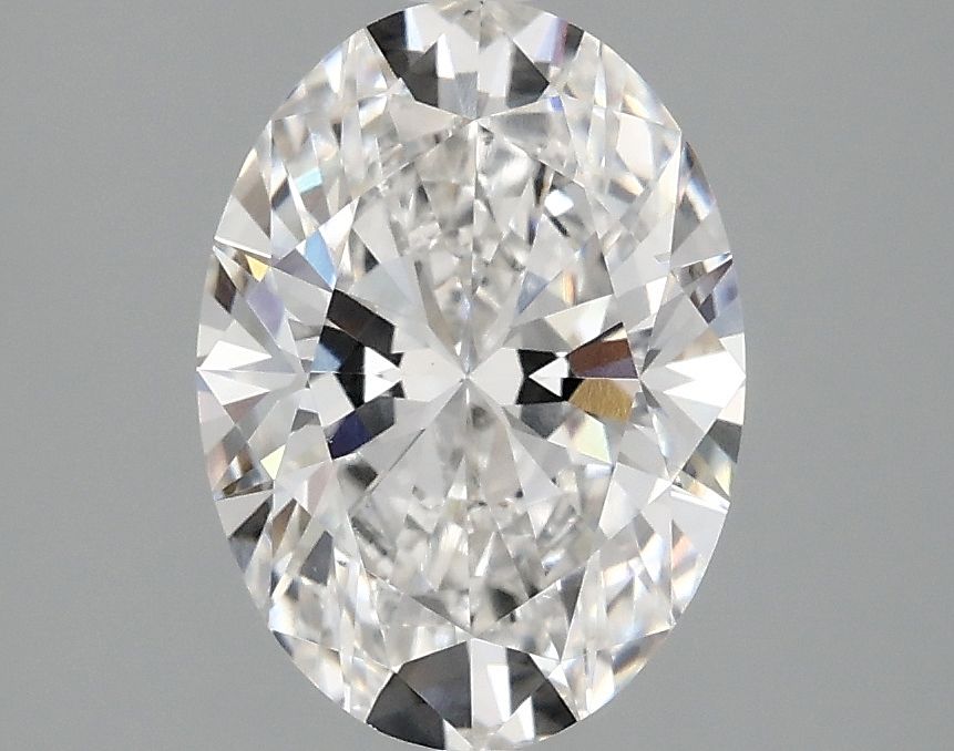 2.10 ct. oval Lab Grown Diamond front image