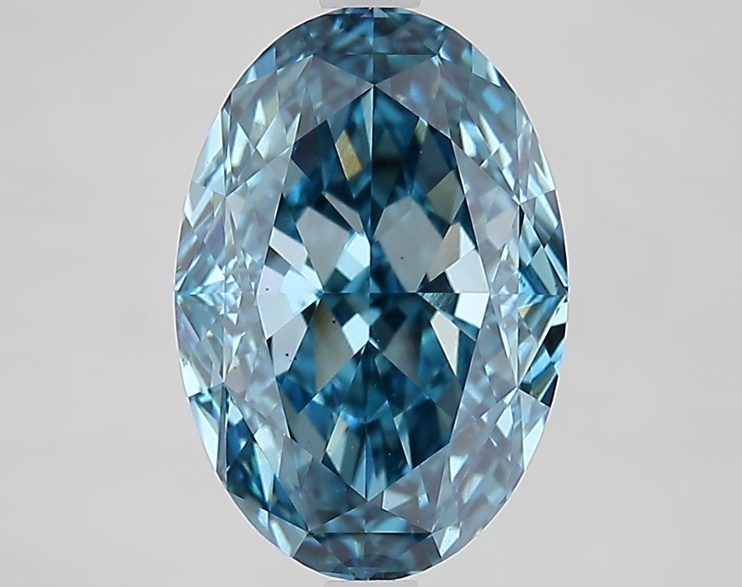 4.44 ct. oval Lab Grown Diamond front image