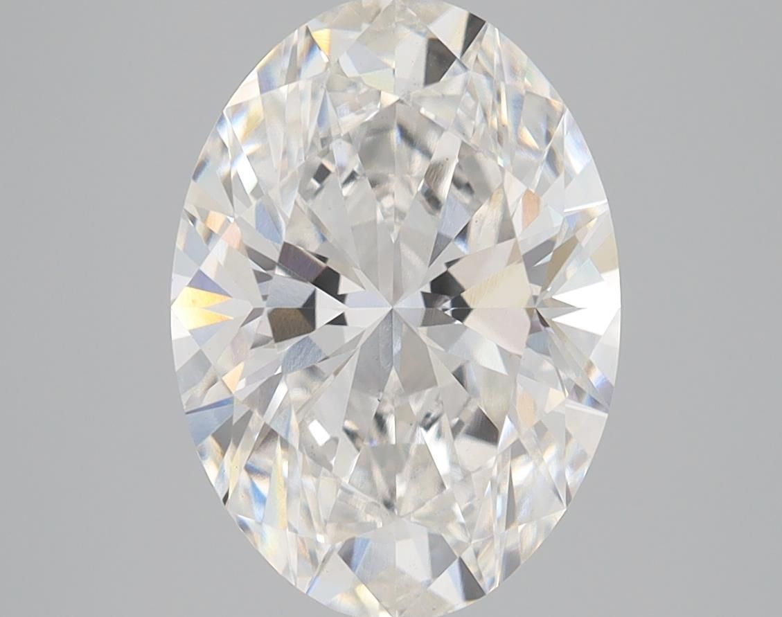 3.82 ct. oval Lab Grown Diamond front image