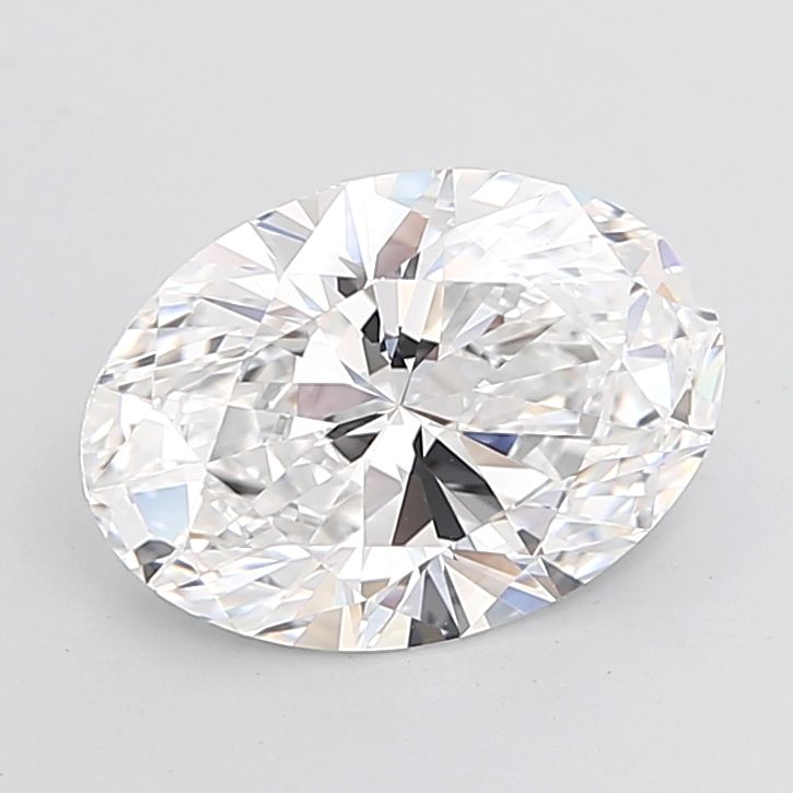 5.68 ct. oval Lab Grown Diamond front image