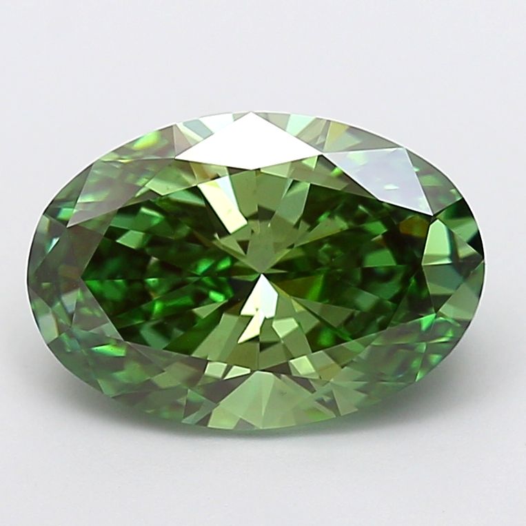 5.01 ct. oval Lab Grown Diamond front image