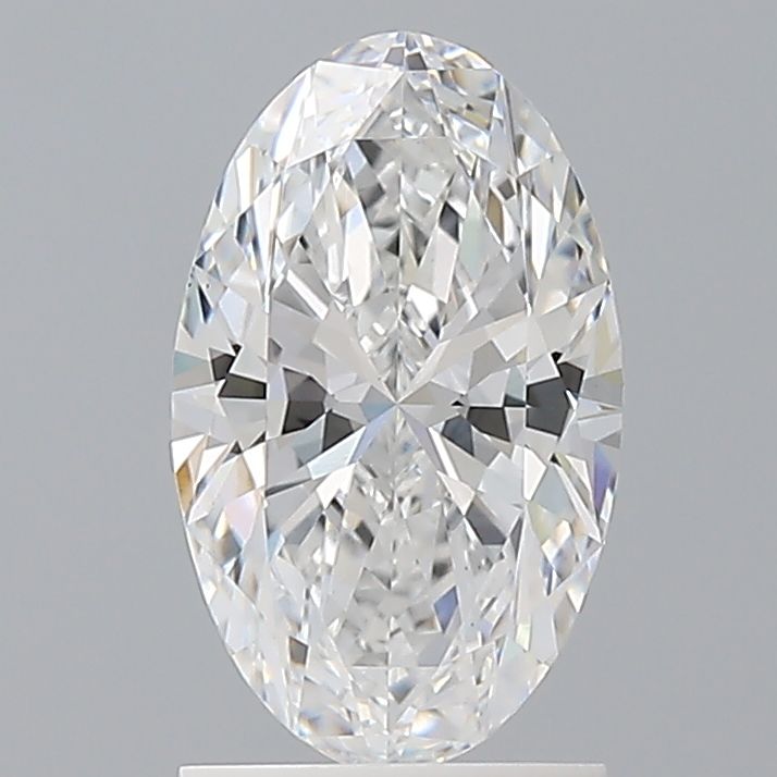 1.59 ct. oval Lab Grown Diamond front image