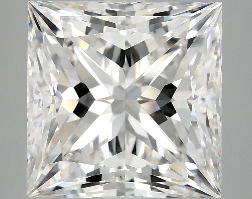 5.02 ct. princess Lab Grown Diamond front image