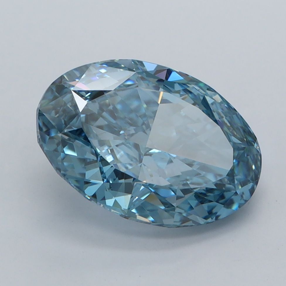 3.03 ct. oval Lab Grown Diamond front image