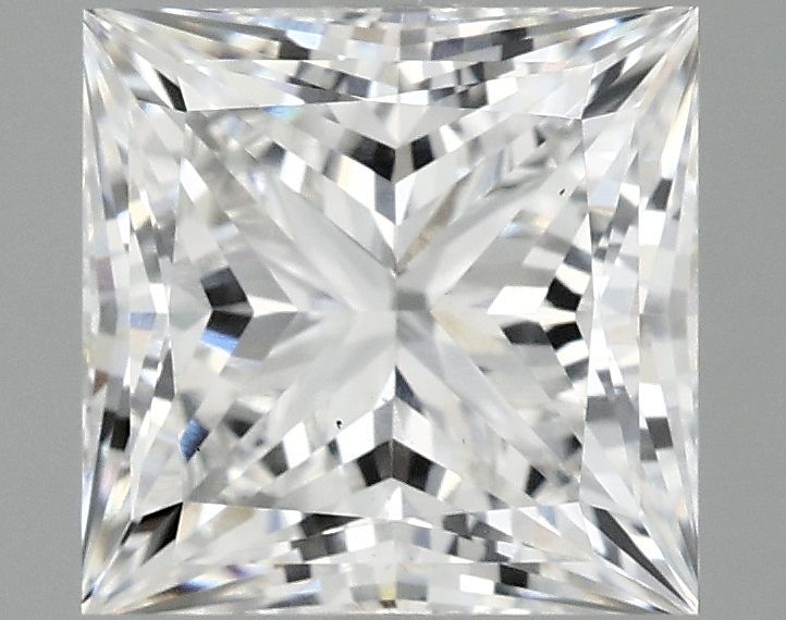 2.10 ct. princess Lab Grown Diamond front image