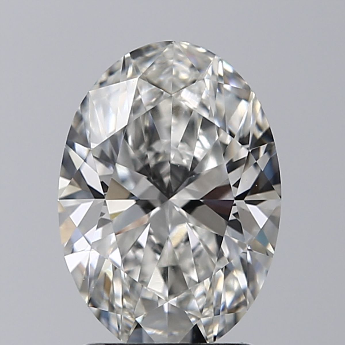 2.01 ct. oval Lab Grown Diamond front image