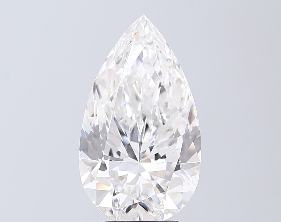 4.07 ct. pear Lab Grown Diamond front image