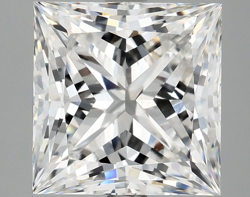 5.10 ct. princess Lab Grown Diamond front image
